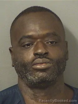 Mugshot of RUQUAN JAMEL ATKINS booked in Palm Beach County, Florida on March 6, 2026