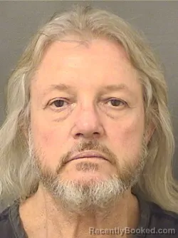 Booking photo from Palm Beach County, Florida