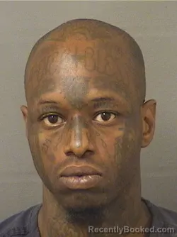 Booking photo from Palm Beach County, Florida