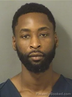 Mugshot of MAQUAN PIERRE booked in Palm Beach County, Florida on March 7, 2026