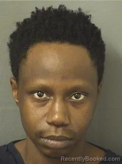 Mugshot of JUNIOR PIERRELOUIS booked in Palm Beach County, Florida on March 7, 2026