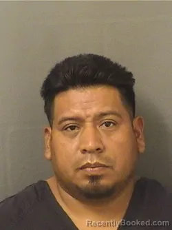 Mugshot of FELIPE GABRIELPEREZ booked in Palm Beach County, Florida on March 7, 2026