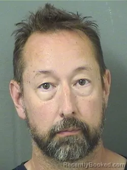 Mugshot of ERIK GREINER booked in Palm Beach County, Florida on March 7, 2026