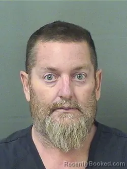 Mugshot of AARON BRUCE booked in Palm Beach County, Florida on March 7, 2026