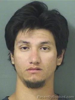 Mugshot of JOHN XAVIER PEREZ booked in Palm Beach County, Florida on March 7, 2026