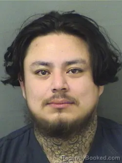 Mugshot of JORGE BRAULIO HERNANDEZGARCIA booked in Palm Beach County, Florida on March 8, 2026