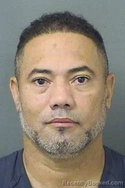 Mugshot of LUIS BAEZ booked in Palm Beach County, Florida on March 8, 2026