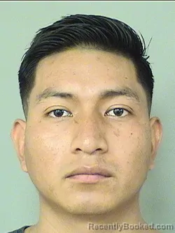 Mugshot of EDVIN BENIGNO VELASQUEZLOPEZ booked in Palm Beach County, Florida on March 8, 2026