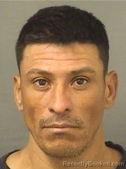 Mugshot of SANTOS RAMOSESPINO booked in Palm Beach County, Florida on March 8, 2026