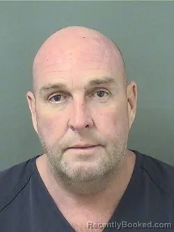 Mugshot of RYAN J HOLMES booked in Palm Beach County, Florida on March 8, 2026