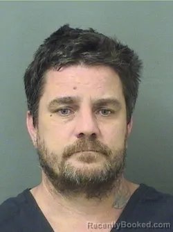 Mugshot of MATTHEW EDWARD MITCHELL booked in Palm Beach County, Florida on March 8, 2026