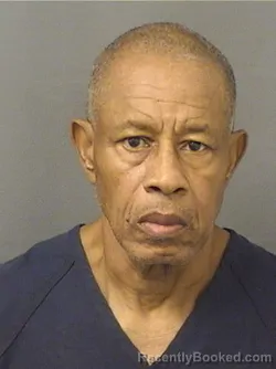 Mugshot of VERNON JAMES booked in Palm Beach County, Florida on March 9, 2026