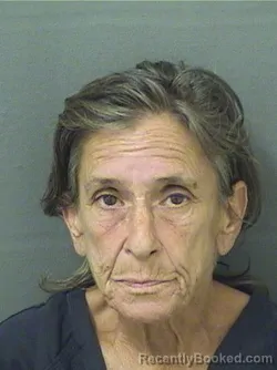 Mugshot of BECKY JO CORNELIUS booked in Palm Beach County, Florida on March 9, 2026