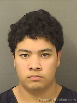 Mugshot of EMANUEL DEJESUS CORADAPEREZ booked in Palm Beach County, Florida on March 9, 2026