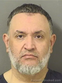 Mugshot of WILLIAM MICHAEL II OCASIO booked in Palm Beach County, Florida on March 9, 2026