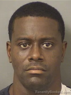 Mugshot of TERRENCE DEVON WILKINS booked in Palm Beach County, Florida on March 9, 2026
