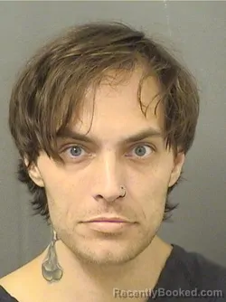 Mugshot of EDWARD LADSONFISHBURN HIPP booked in Palm Beach County, Florida on March 9, 2026