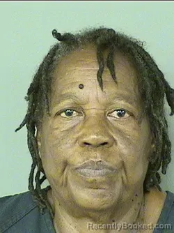 Mugshot of OLIVIA THOMAS booked in Palm Beach County, Florida on March 9, 2026