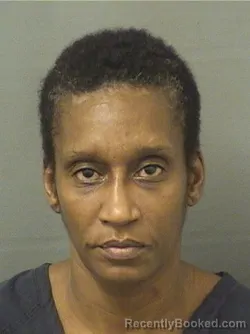 Mugshot of LATOYA LOGAN booked in Palm Beach County, Florida on March 9, 2026