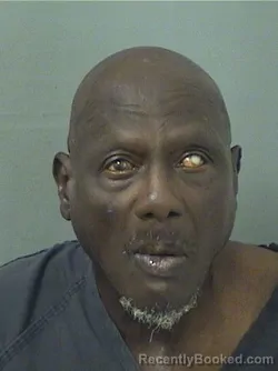Mugshot of FRITH TYRONE CHARLES booked in Palm Beach County, Florida on March 9, 2026