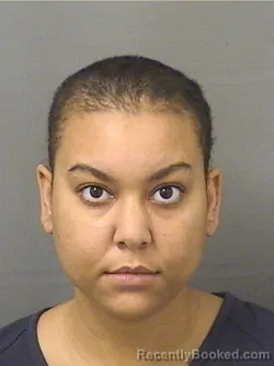 Mugshot of KIELLE RENE MOXEY booked in Palm Beach County, Florida on March 10, 2026