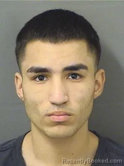 Mugshot of ANGEL MIGUEL CANDELARIO booked in Palm Beach County, Florida on March 10, 2026