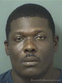 Mugshot of ANTONIO D SANDERS booked in Palm Beach County, Florida on March 10, 2026