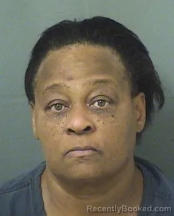 Mugshot of GWENDOLYN DENISE GARLAND booked in Palm Beach County, Florida on March 10, 2026