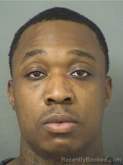 Mugshot of KAREEM ROMARE RHODEN booked in Palm Beach County, Florida on March 10, 2026