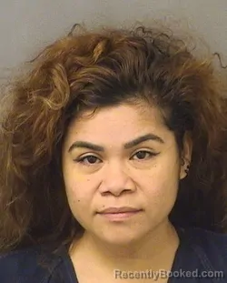 Mugshot of CHRISTHELLE MARIA MEDINA booked in Palm Beach County, Florida on March 10, 2026