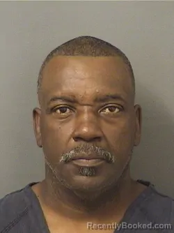 Mugshot of FREDERICK JETER booked in Palm Beach County, Florida on March 10, 2026