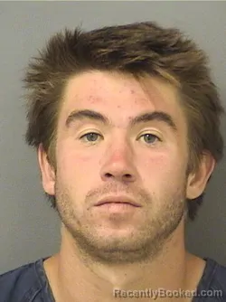 Mugshot of TYLER KNIGHT WEBER booked in Palm Beach County, Florida on March 10, 2026