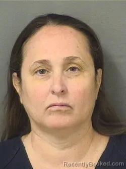 Mugshot of JENNIFER S ELLIOTT booked in Palm Beach County, Florida on March 10, 2026