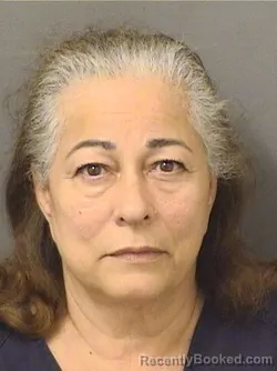 Mugshot of ELISABETH GARCIA booked in Palm Beach County, Florida on March 10, 2026