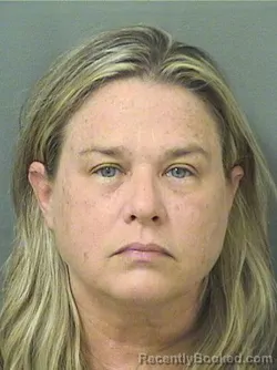 Mugshot of SAMANTHA LEA DEETER booked in Palm Beach County, Florida on March 10, 2026