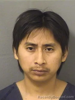 Mugshot of MYNOR RAMOSALAVARDO booked in Palm Beach County, Florida on March 11, 2026