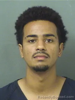 Mugshot of JAYVIAN TEIXEIRA booked in Palm Beach County, Florida on March 11, 2026