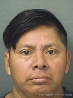 Mugshot of ROBERTO MISAEL AGUSTINRAMIREZ booked in Palm Beach County, Florida on March 11, 2026