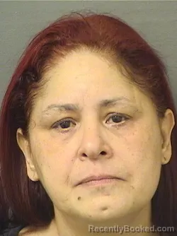 Mugshot of LETICIA MONTALVO booked in Palm Beach County, Florida on March 11, 2026
