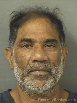 Mugshot of SUDASHE SOOKNANAN booked in Palm Beach County, Florida on March 11, 2026