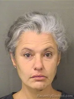 Mugshot of FLAVIA CHAGAS RODRIGUES booked in Palm Beach County, Florida on March 12, 2026