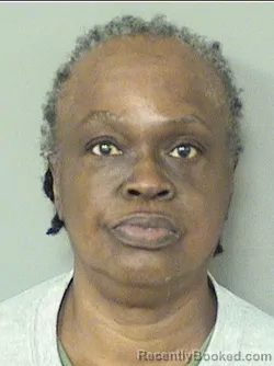 Mugshot of YOLANDA PATRICE WHITE booked in Palm Beach County, Florida on March 12, 2026