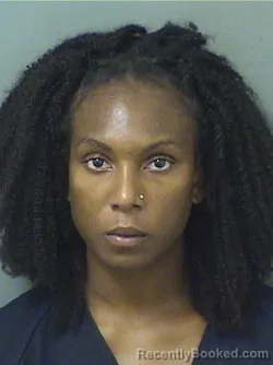 Mugshot of OLIVEA REBBECA JAMES booked in Palm Beach County, Florida on March 12, 2026