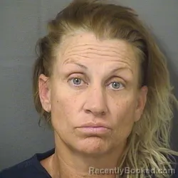 Mugshot of TERI CHRISTA ODEA booked in Palm Beach County, Florida on March 13, 2026