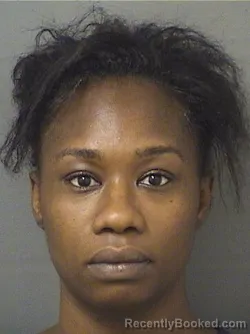 Mugshot of WISLINE PIERREGILLES booked in Palm Beach County, Florida on March 13, 2026