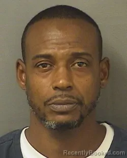 Mugshot of TROVIUS D JOHNSON booked in Palm Beach County, Florida on March 14, 2026