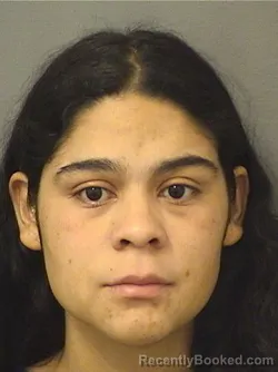 Mugshot of ADELIA ALLAHN BROWN booked in Palm Beach County, Florida on March 14, 2026