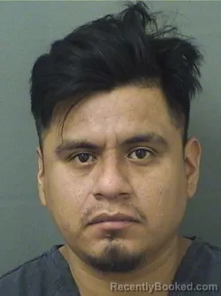 Mugshot of MARCOS ANTONIO CARROGUZMAN booked in Palm Beach County, Florida on March 14, 2026