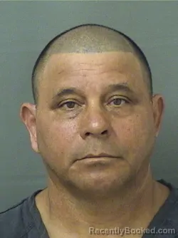 Mugshot of DANIEL ROACEPERO booked in Palm Beach County, Florida on March 14, 2026