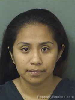 Mugshot of CYNTHIA JANET CARBAJAL booked in Palm Beach County, Florida on March 14, 2026